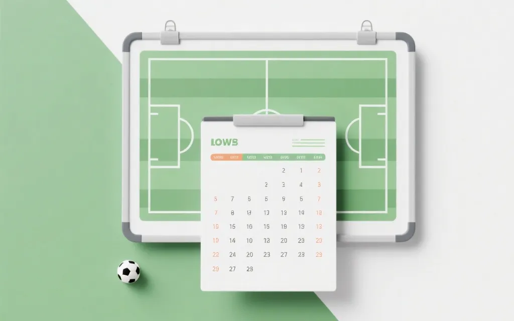 战术板与赛程日历叠加的视觉隐喻，象征专家预测的多维度分析